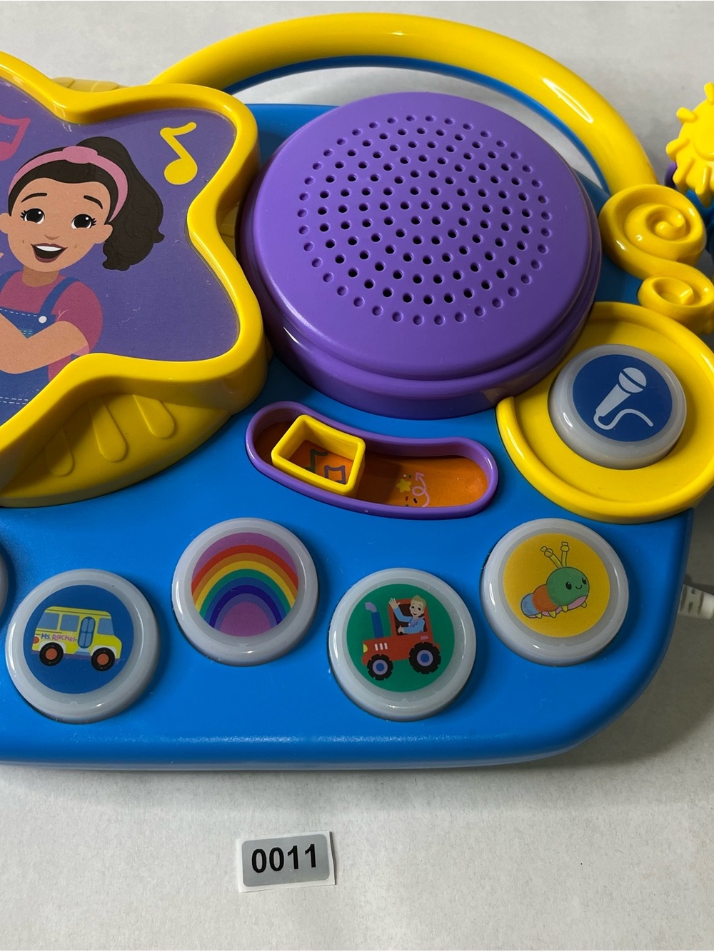 Ms.Rachel Musical Activity Toy - Yellow, Blue & Purple